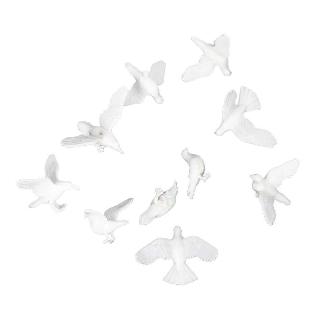 10pc Mini Miniature  Ornament Decor  Animal Crafts Resin