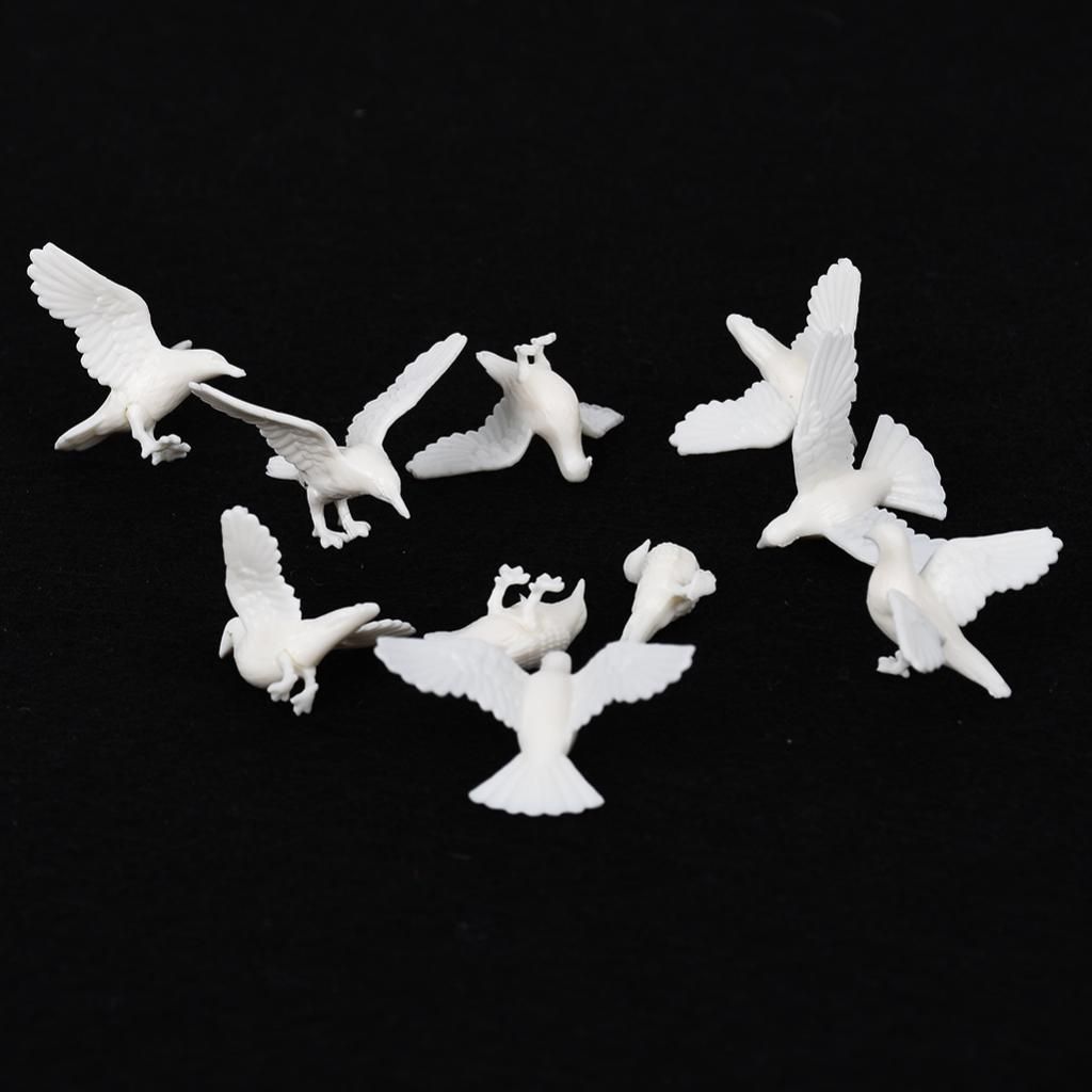 10pc Mini Miniature  Ornament Decor  Animal Crafts Resin