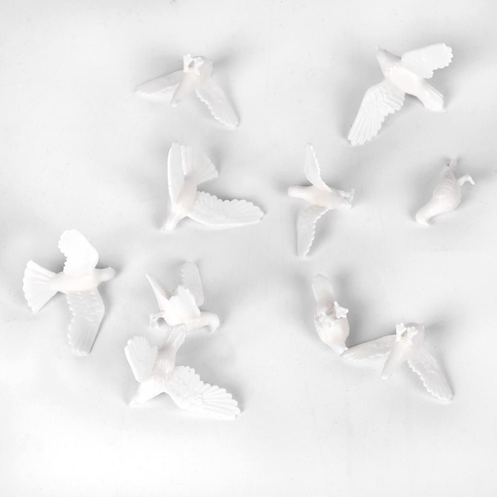 10pc Mini Miniature  Ornament Decor  Animal Crafts Resin