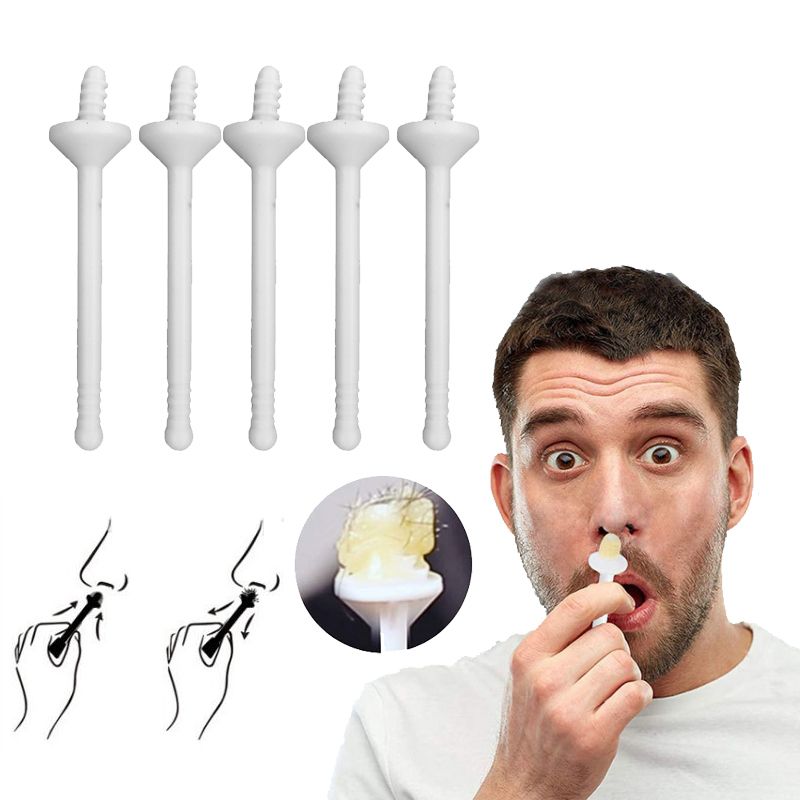 10Pcs Nose Hair Removal Wax Kit Man Women Nasal Ear Hairs Safe Quick Wax Stick Hair Removal Depilation Accessories