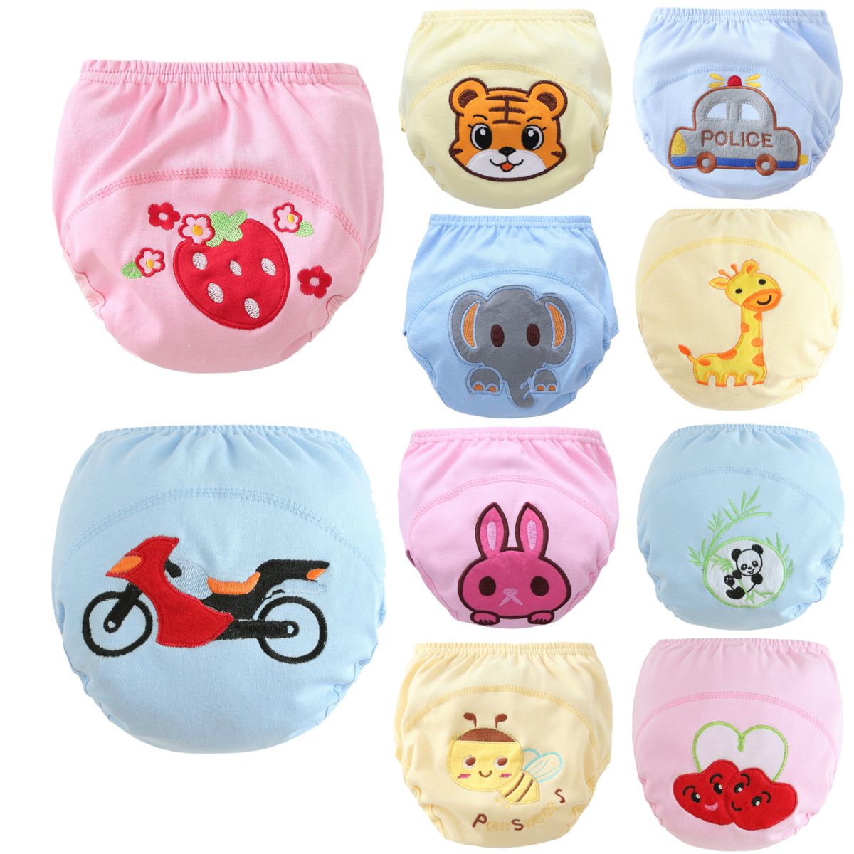 Cartoon Baby Training Pants Waterproof Diaper Pant