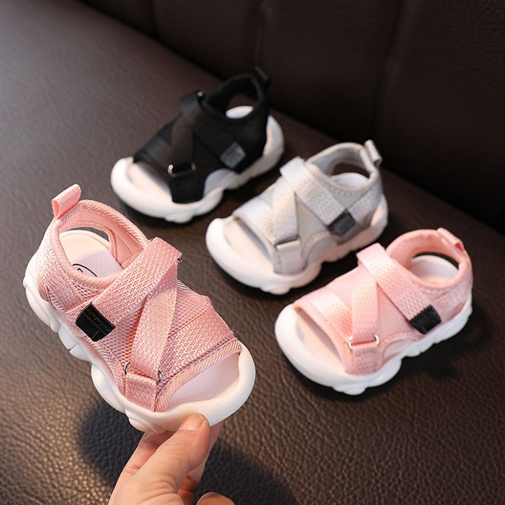Baby Toddler Shoes Kids Sandals Summer New Female Infant Anti-Kick Sandals