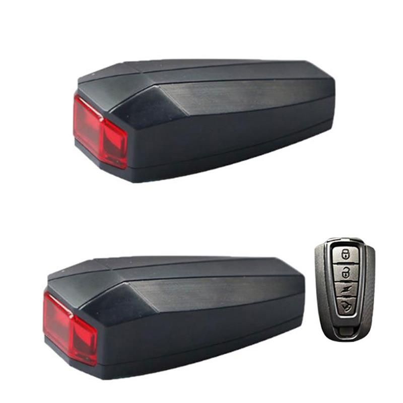 Bicycle 4 In 1 Rear Led Tail Wireless Security Remote Lock