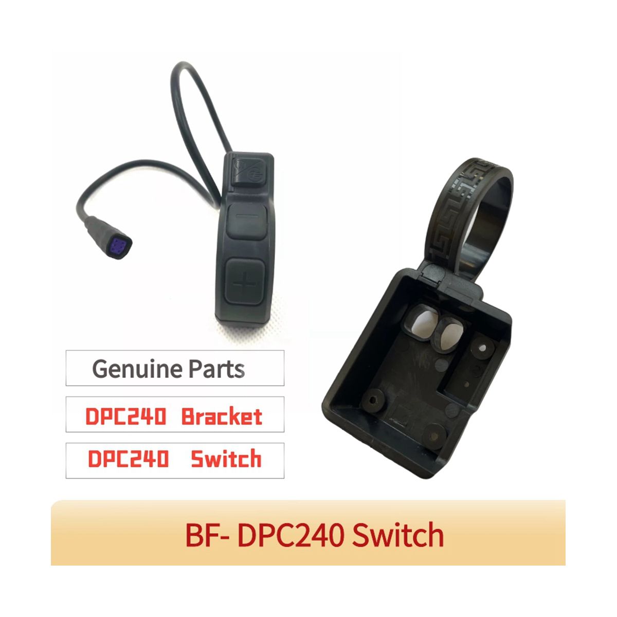 For Bafang Mid Motor for DPC240 DPC241 Display on Switch Display onA