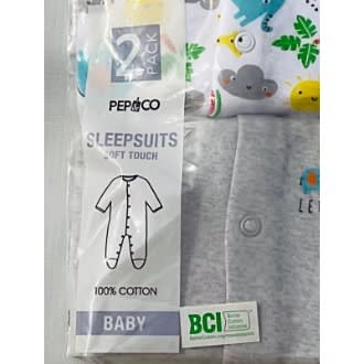 Animal Print Design Sleepsuit - 2pieces