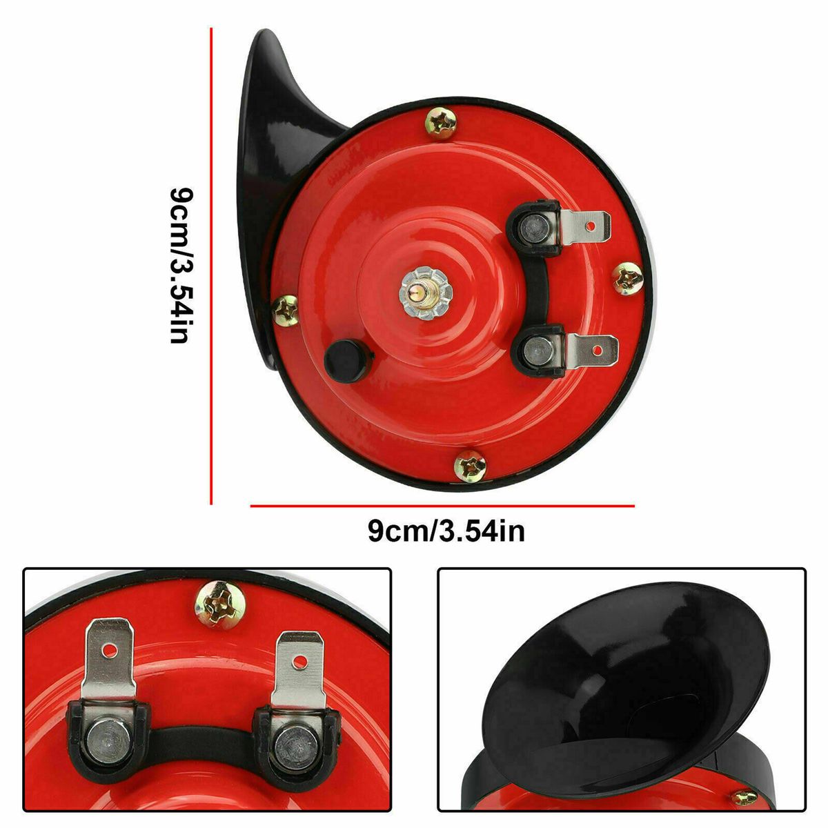 12-V 60dB Train Horn Waterproof For Motorcycle Truck Train