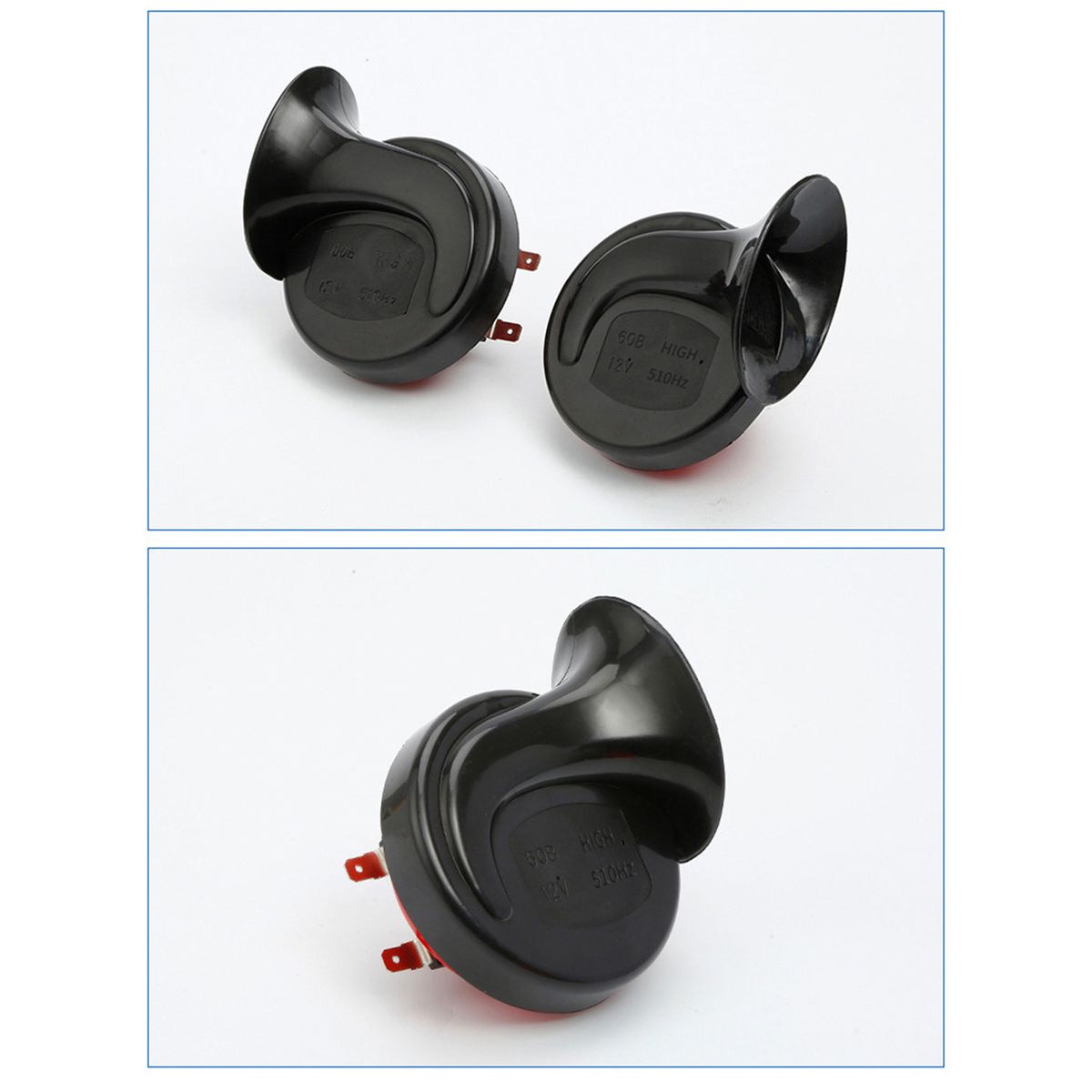 12-V 60dB Train Horn Waterproof For Motorcycle Truck Train