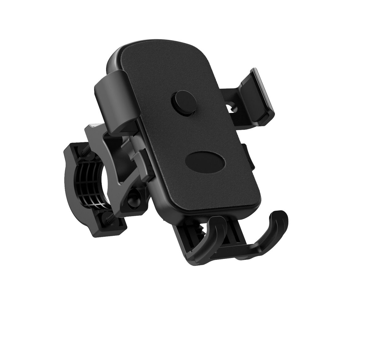 Black electric vehicle motorcycle phone bracket cycling bike phone riding holder - handlebar style