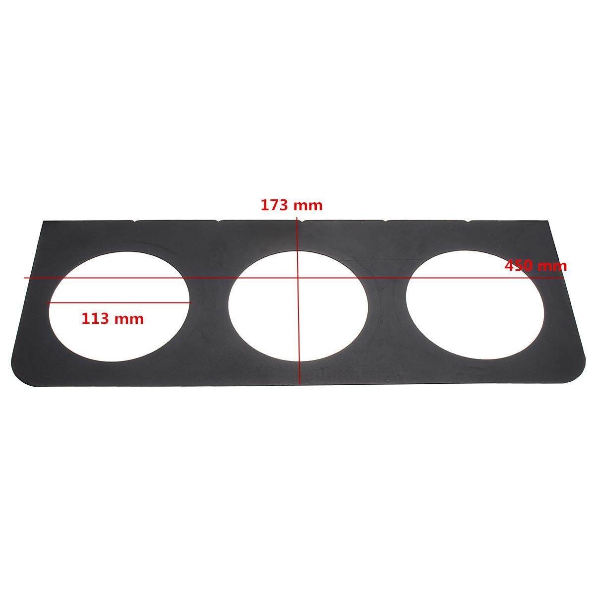 Tray Back Ute/Trailer/Truck/Boat Indicator LED StopTail Light Bracket W/ 3 Hole