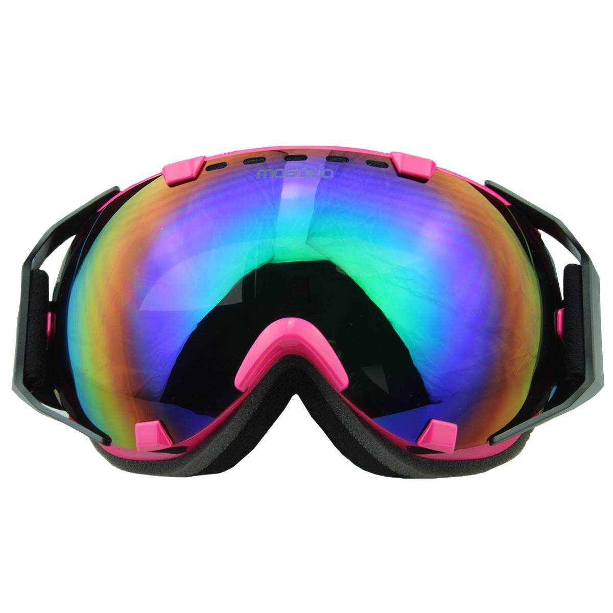 Mosodo Skiing Snowboard Adult Anti-fog UV Snow Ski Spherical Dual Lense Powder Frame (msd72-p01)