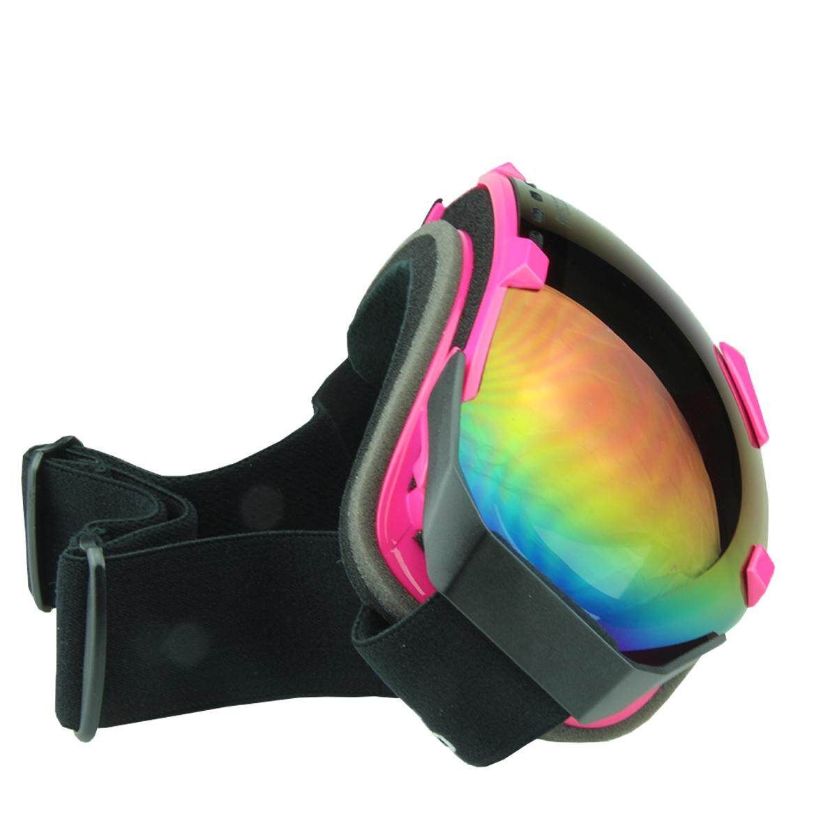 Mosodo Skiing Snowboard Adult Anti-fog UV Snow Ski Spherical Dual Lense Powder Frame (msd72-p01)