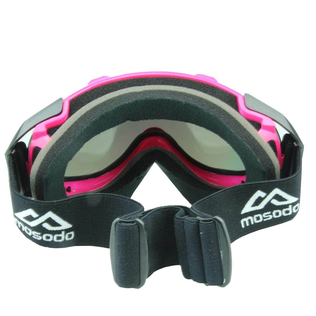 Mosodo Skiing Snowboard Adult Anti-fog UV Snow Ski Spherical Dual Lense Powder Frame (msd72-p01)