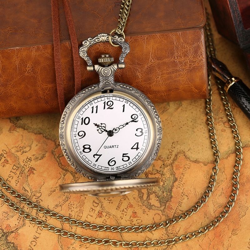 American Marine Corps Pocket Watch Men's Gifts Retro Gifts