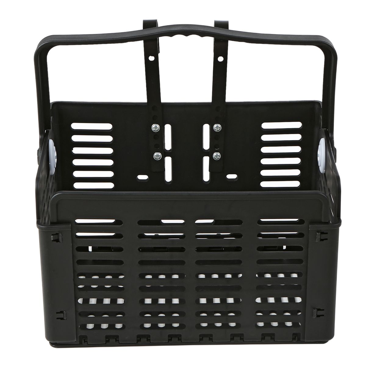 Folding Bike Basket Detachable Plastic Bike Handlebar Front