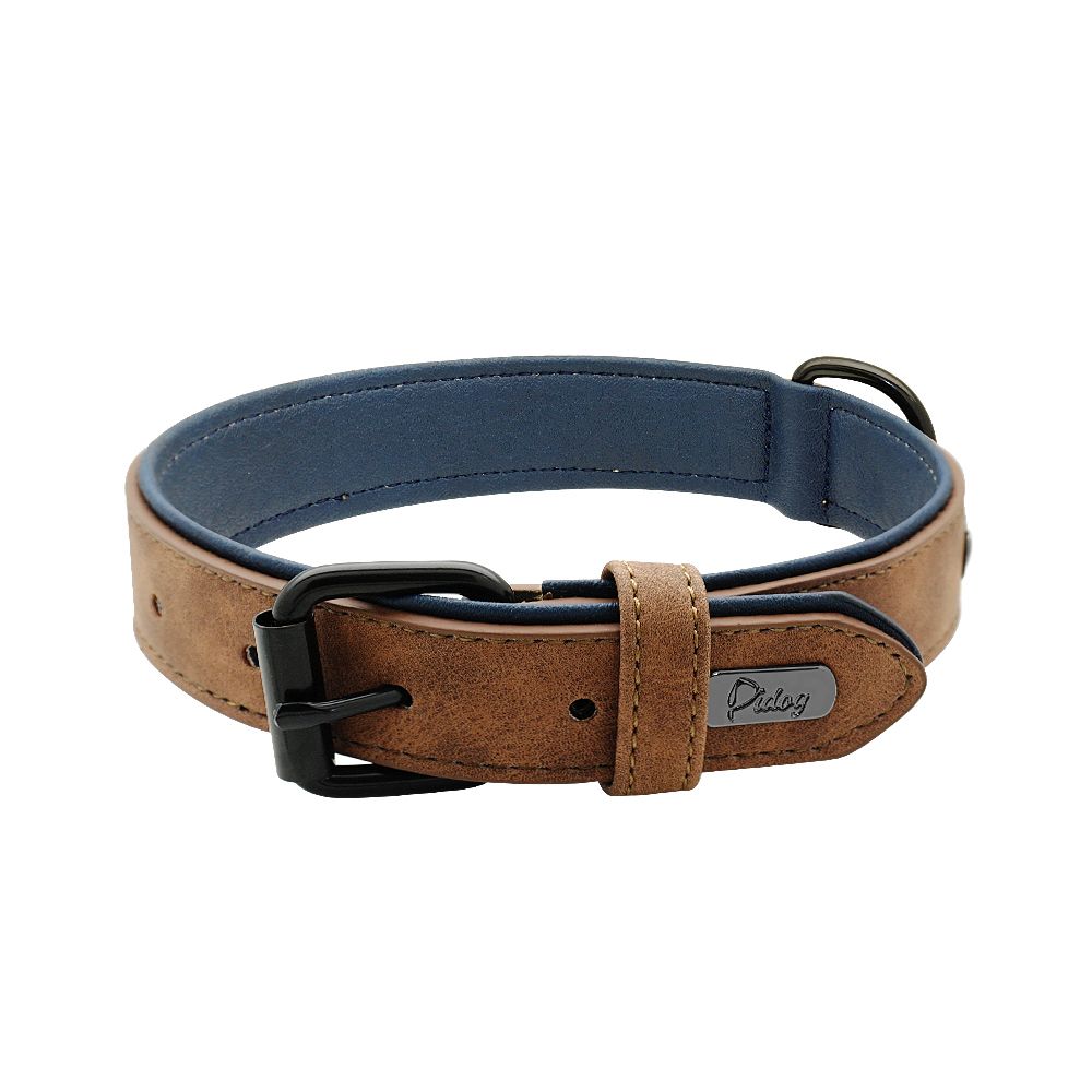Soft Dog Collars Padded Big Dog Pitbull Bulldog Collar