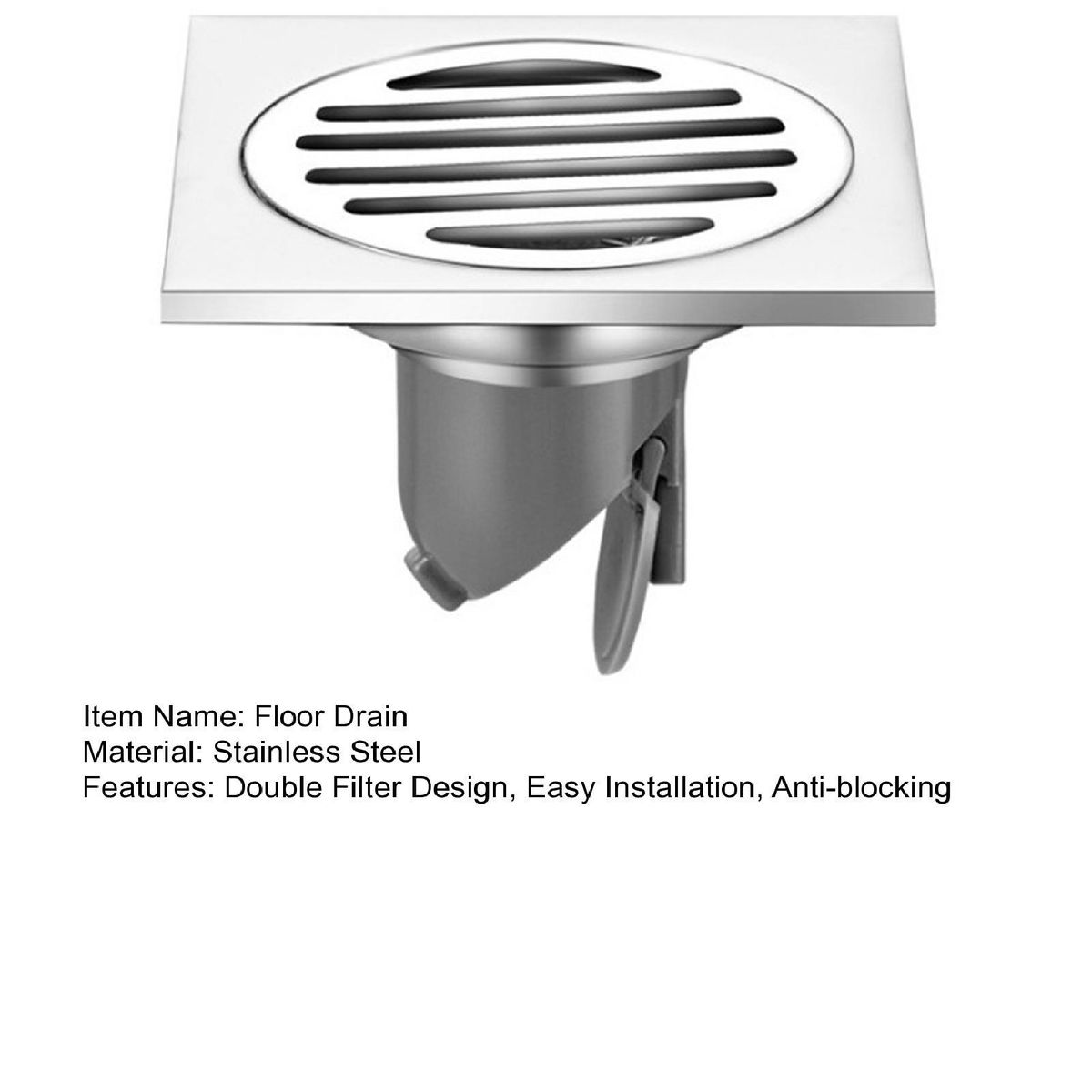 Sewer Strainer Bathroom Toilet Kitchen Floor Drain Core