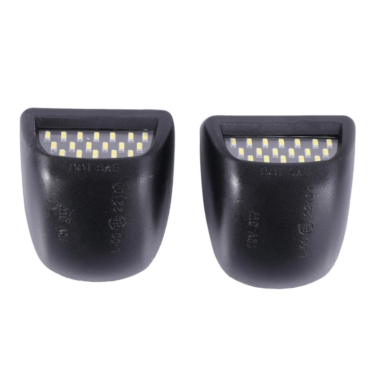 18Led Plate Light For 2000-06 Black