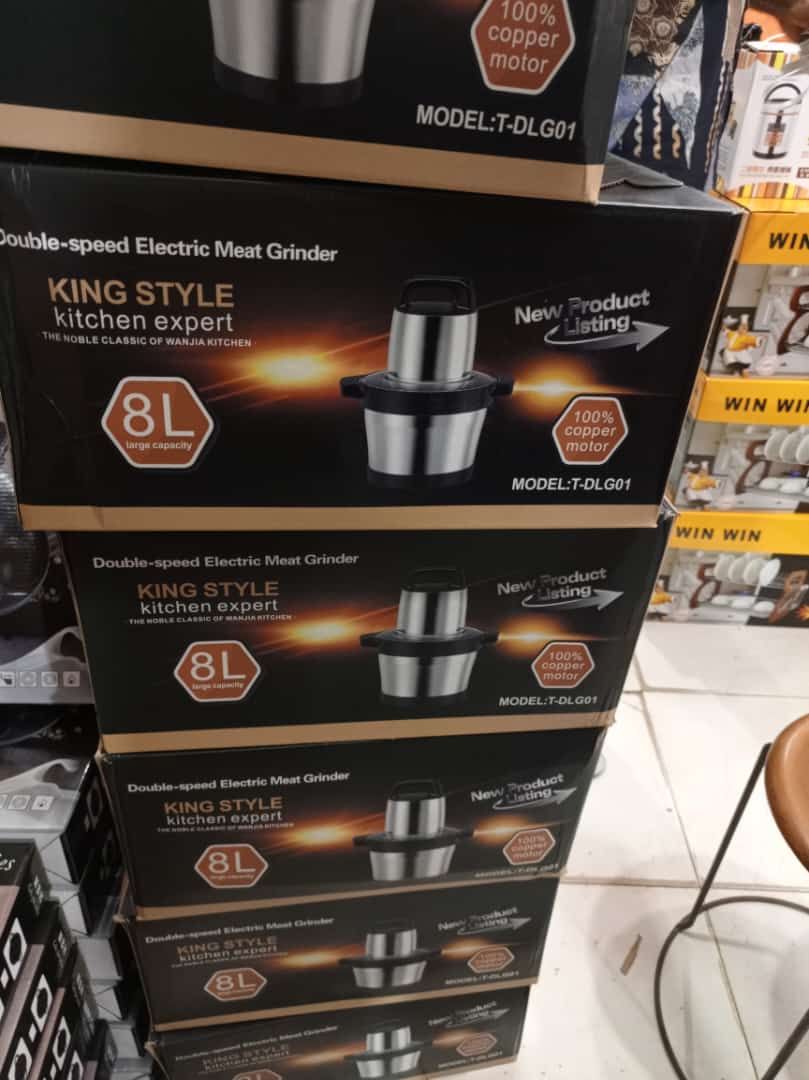 Original 8L King Style Yam Pounder And Food Chopper
