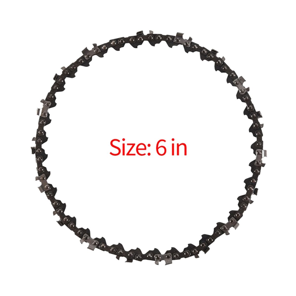 10PCS 6 Inch Sharp Chain and Guide Rail Set for Mini Saw