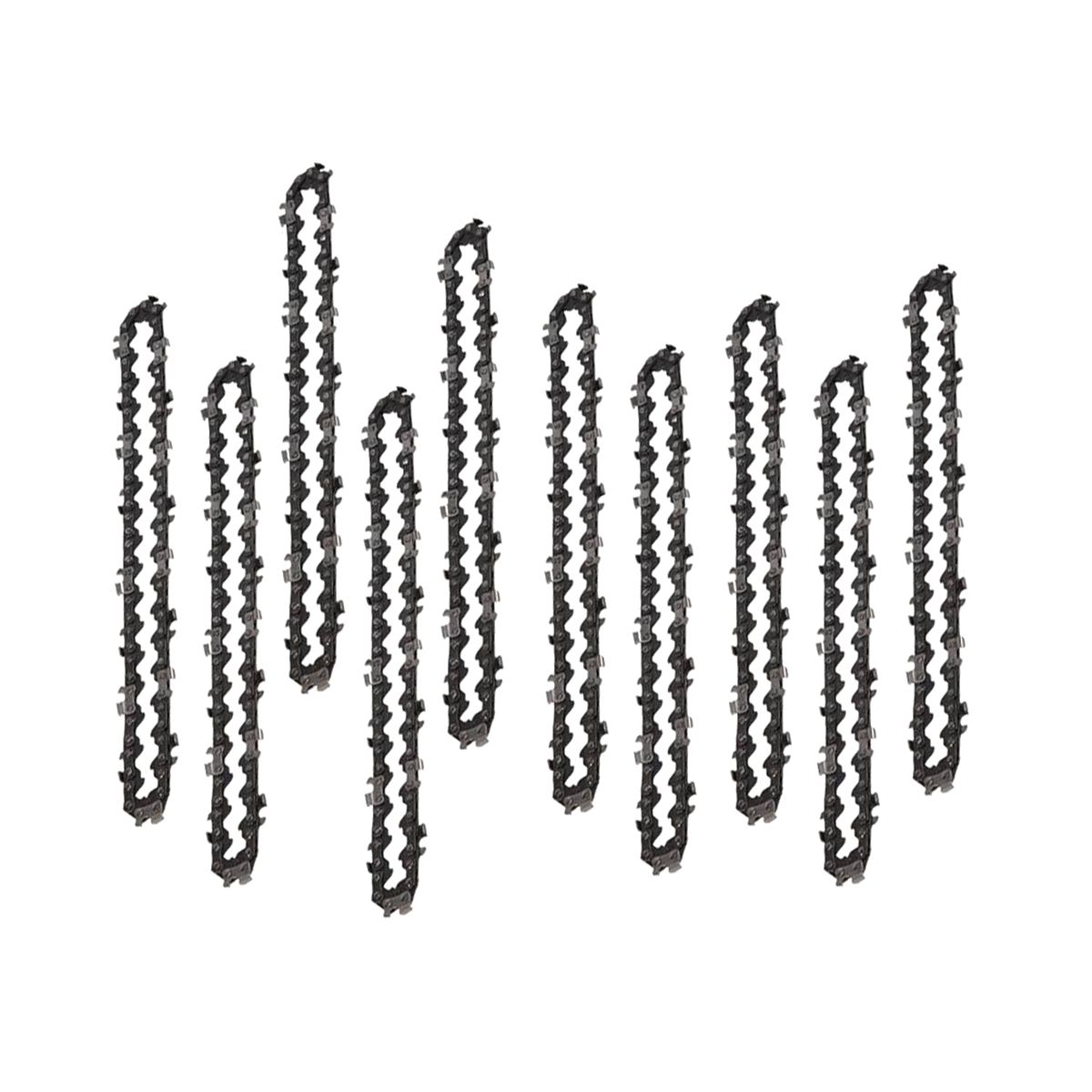 10PCS 6 Inch Sharp Chain and Guide Rail Set for Mini Saw