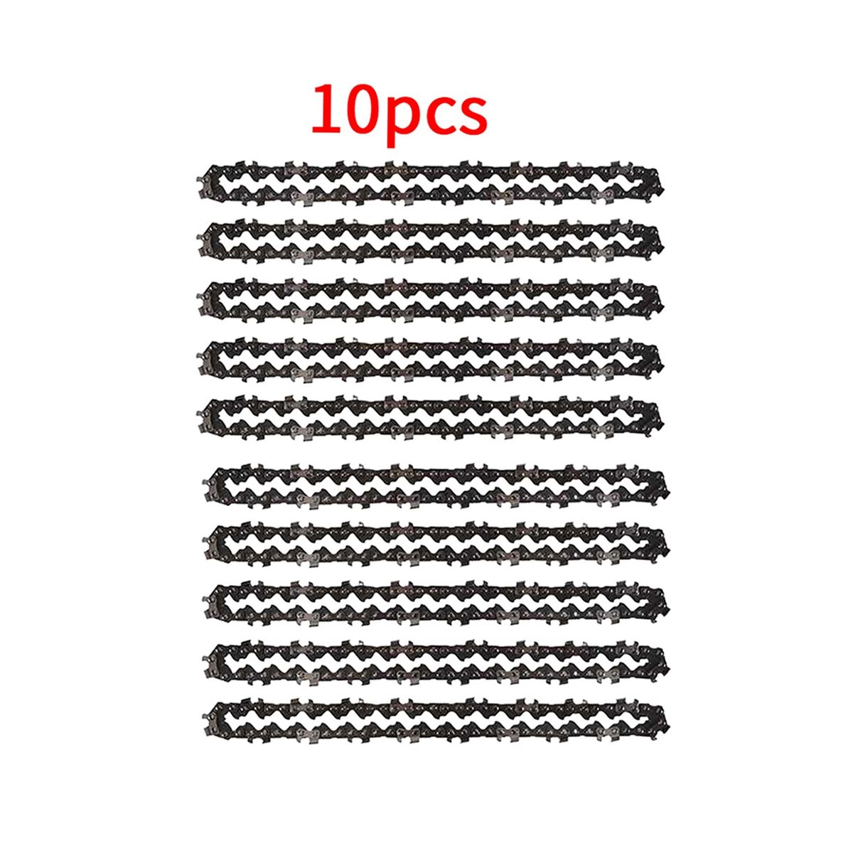 10PCS 6 Inch Sharp Chain and Guide Rail Set for Mini Saw