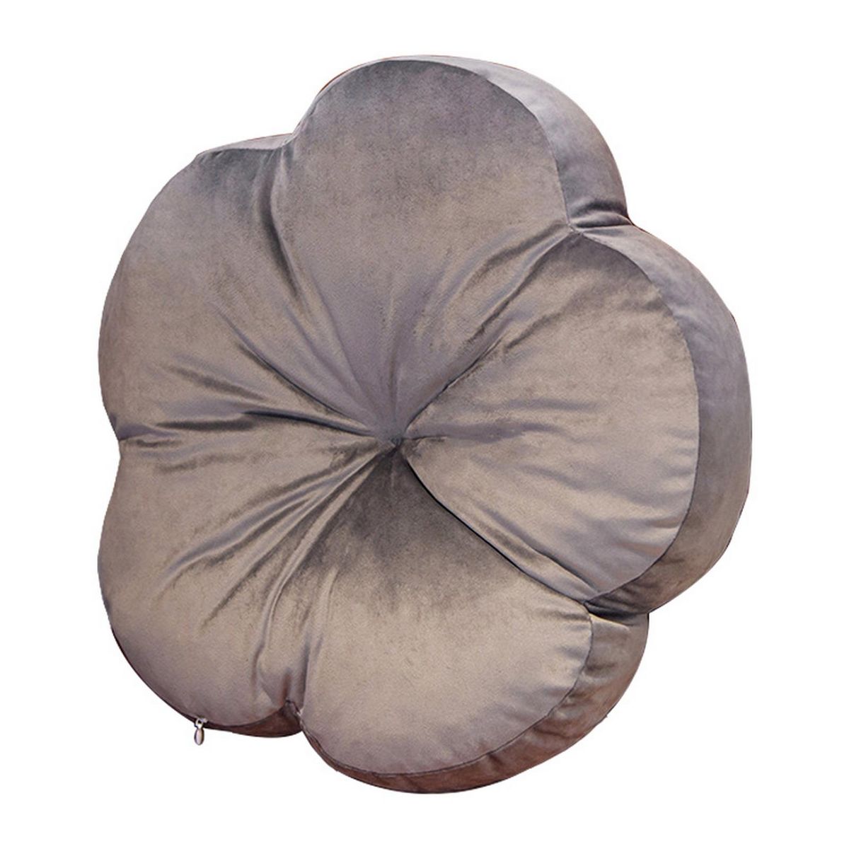 Cushion Multifunctional Creative Flower Throw Pillow Back Cushion Grey