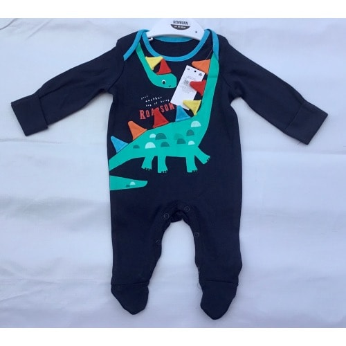 Baby Dinosaur Multi Front Romper