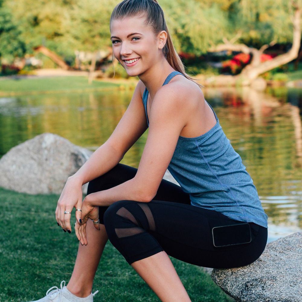 Ins Hot Women #39;s Yoga Pants European And American Cropped