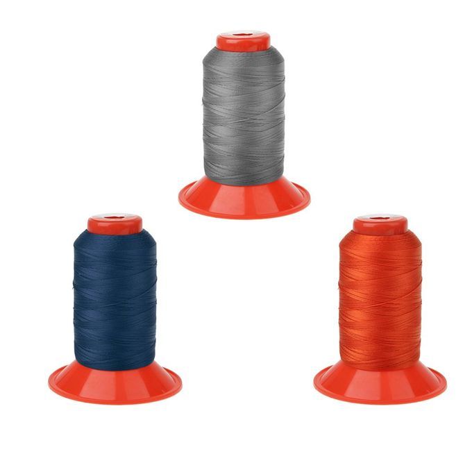 3x Strong Nylon Tent Backpack Sewing Thread Cord 500 Meters Blue