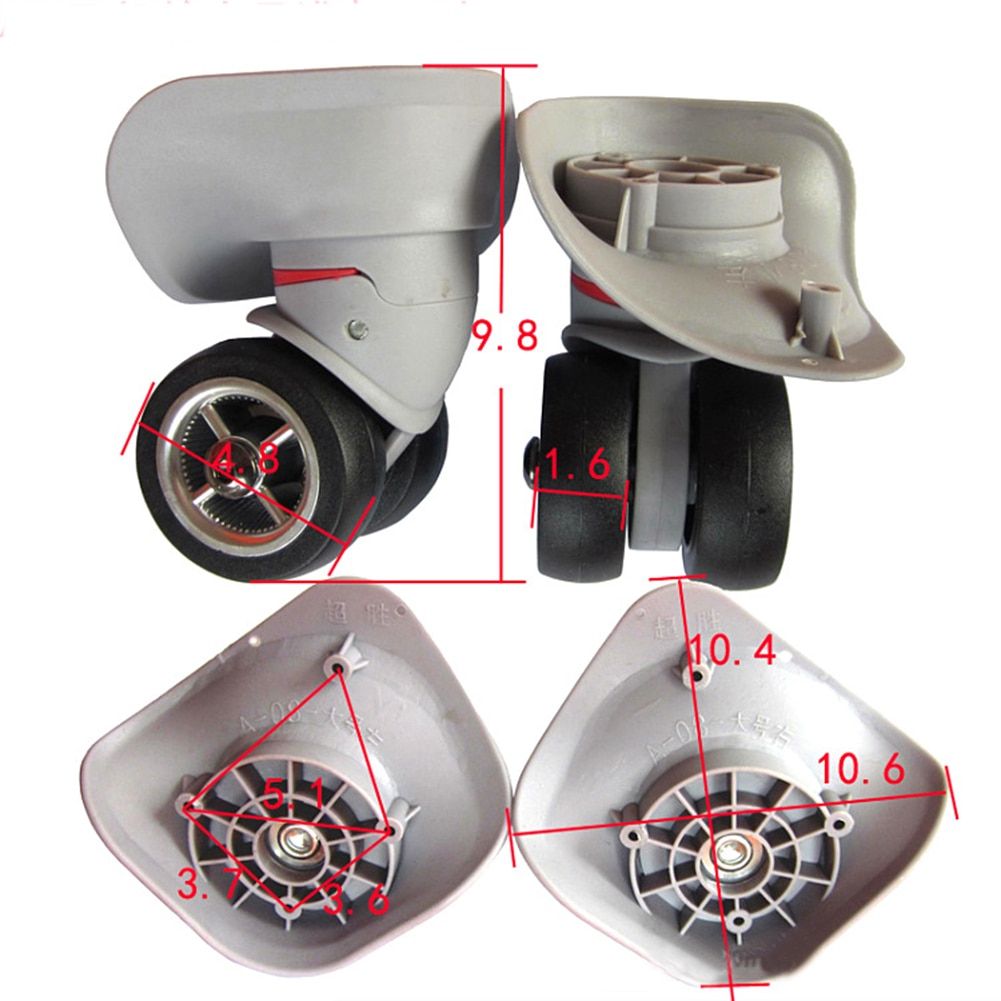 Trolley Case Luage Wheel Universal Travel Suitcase Parts Accessories High Quality Rubber