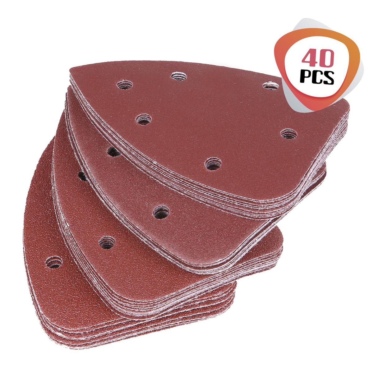 Detail Sanding Paper Kit Mouse Sandpaper 140*100mm 6Holes 40pcs
