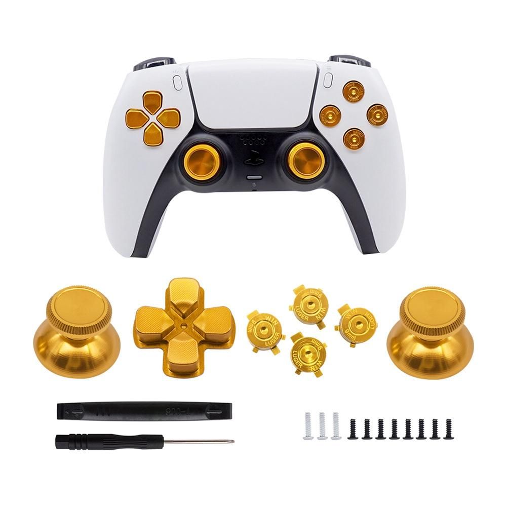 Metal Thumbstick Joystick Analog Cap Cross Key on D-Pad