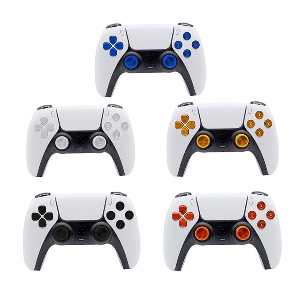 Metal Thumbstick Joystick Analog Cap Cross Key on D-Pad