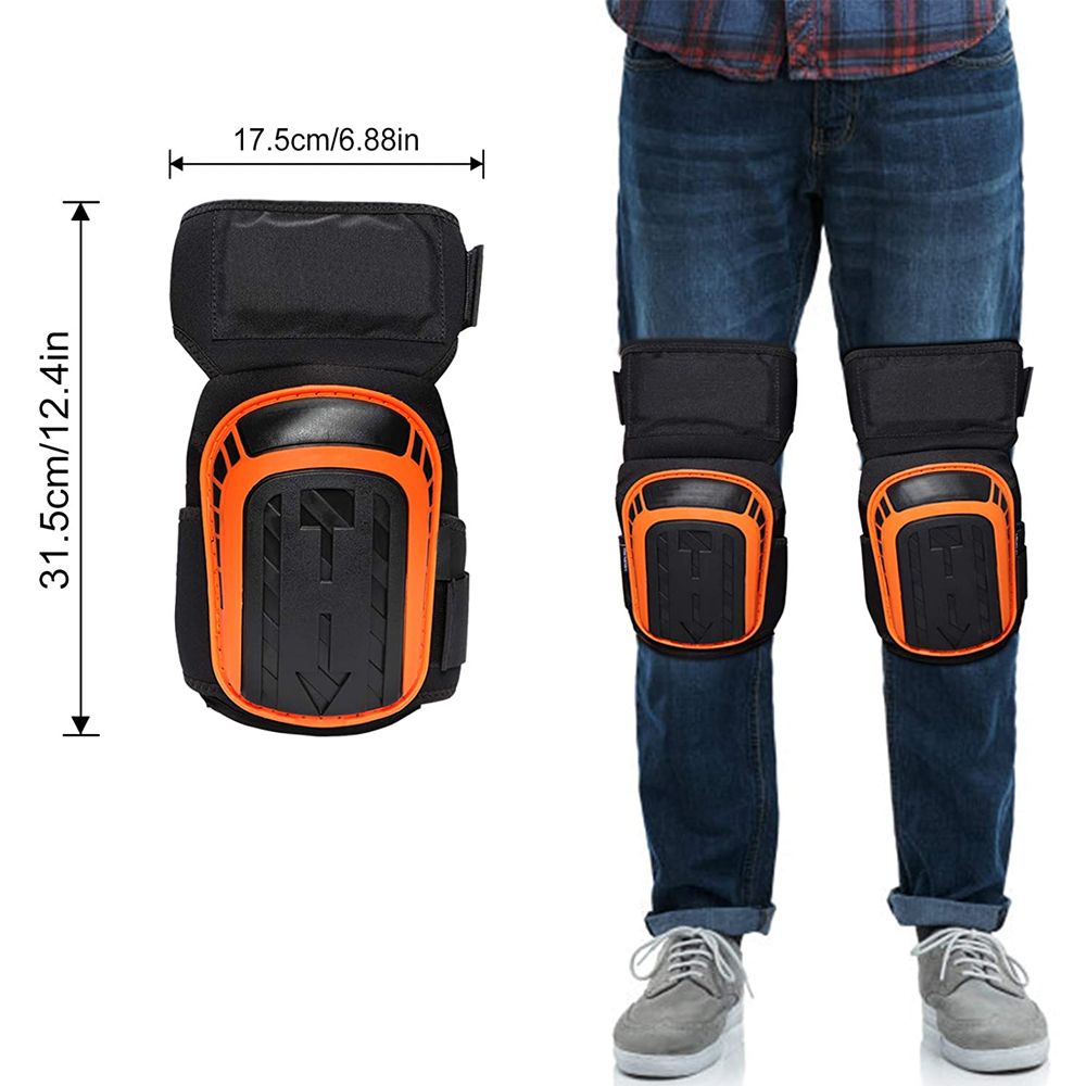 (Style3-1Pair)Professional Knee Pads For Work,Construction,Gardening,Flooring Knee Pads,Heavy Duty Knee Pads With Foam Padding And  Cushion SAB