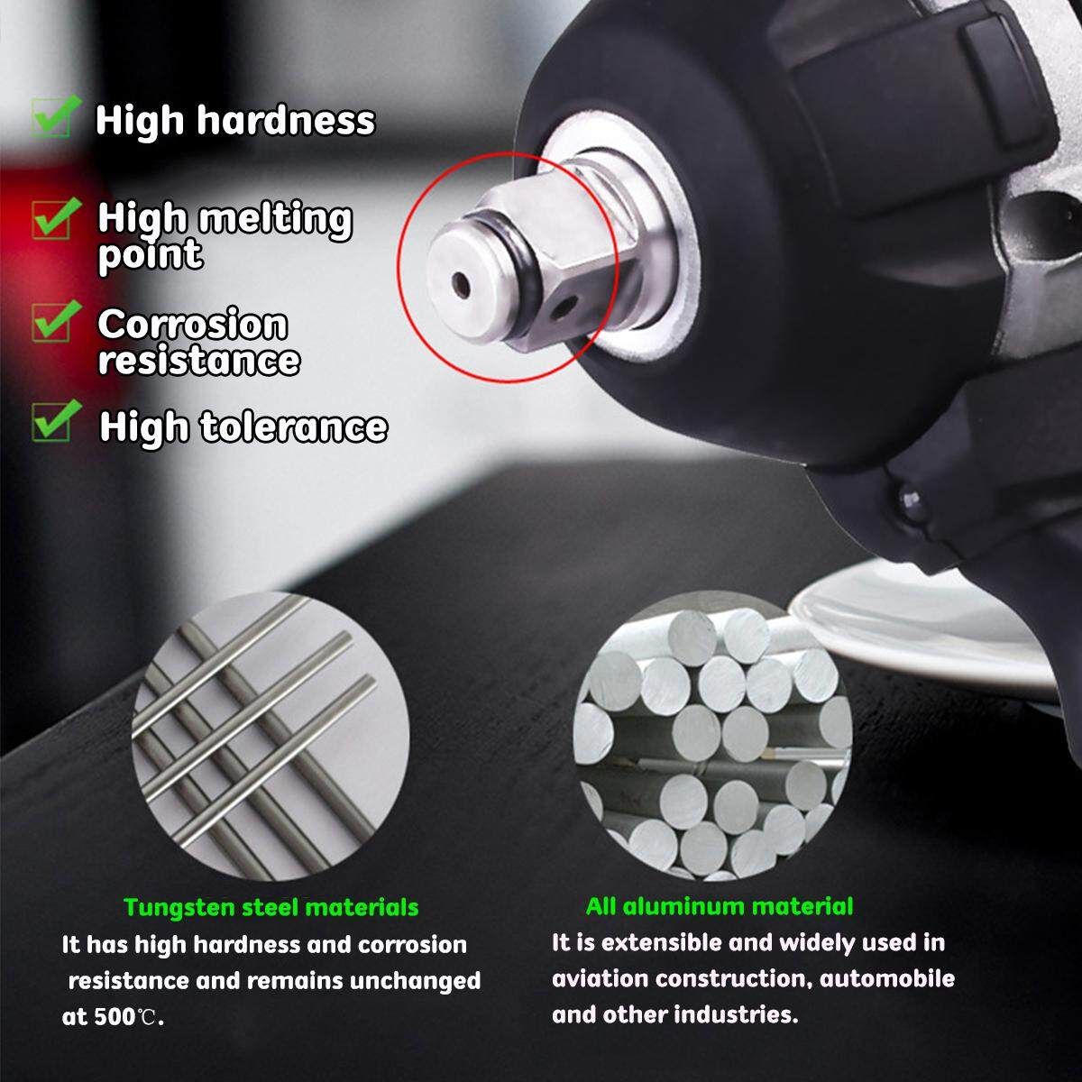 168VF 20800mAh Electric Infinitely Impact Wrench Cordless Speed Brushless Impa