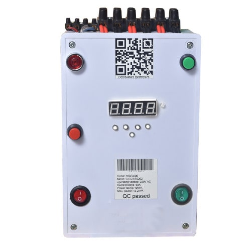 Automatic Changeover with Generator Auto Start & Timer-60A