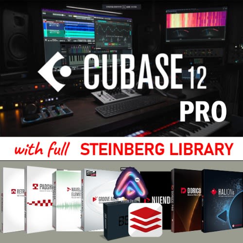 Cubase 12 Pro With Full Steinberg Library