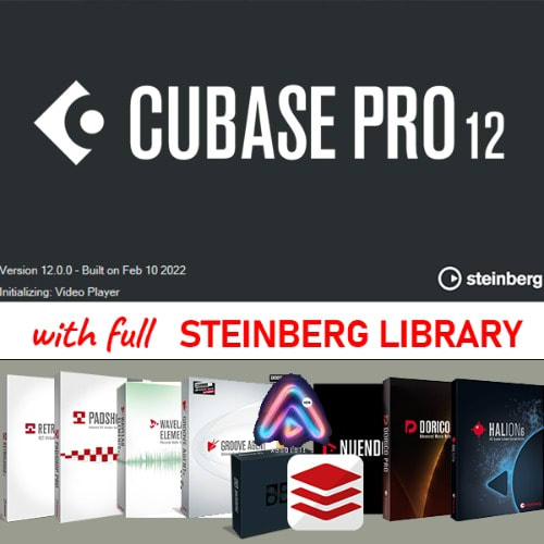 Cubase 12 Pro With Full Steinberg Library