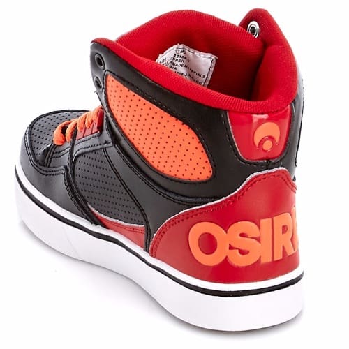 Leather High-Top Sneakers - Multicolour