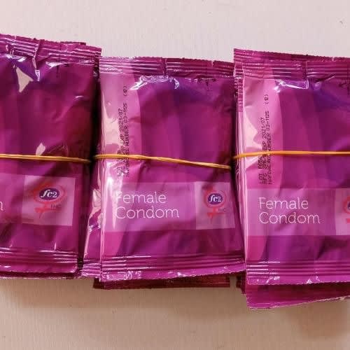 Female Latex Condoms - 10pcs