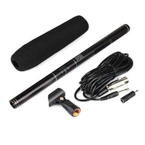 Em-2800a Super Uni Directional Shotgun Interview Boom Microphone - Black