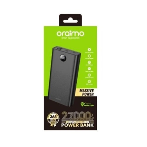Oraimo 27000mah Powerbank With Led Display