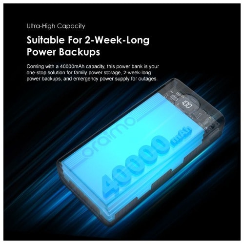 Two Way Ultra Fast Charging Power Bank - 40000mAh