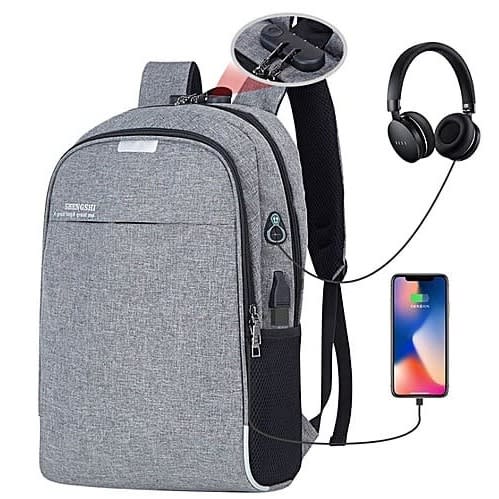 Anti Theft Backpack With Usb Port