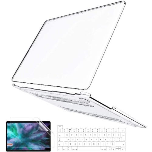 3 In 1 Transparent Shockproof Full Case For Macbook Pro 16 Inches 2020