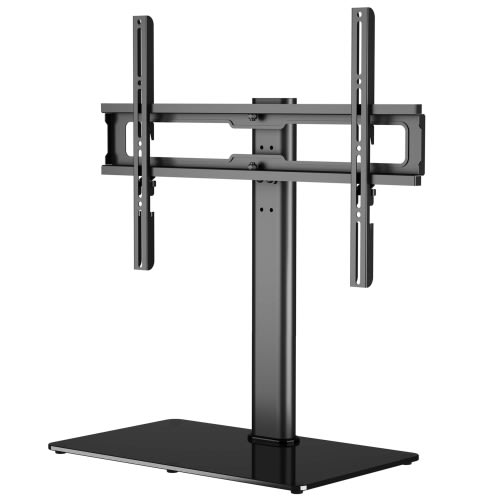Swivel Table Top Tv Stand For 32-60 Inch Flat And Curved Screens