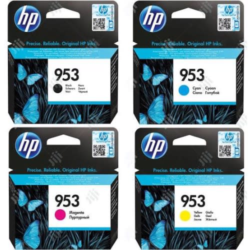 953 Ink Cartridge Combo - Black + Cyan + Magenta + Yellow