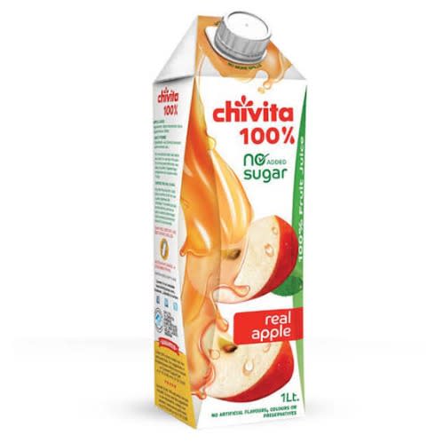 Chivita 100% Real Apple Fruit Juice – 1L x 10 Pcs