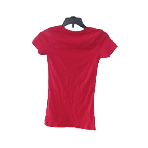 Girl's Red Tee Top.