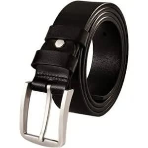2 In 1 Men Leather Belt Set